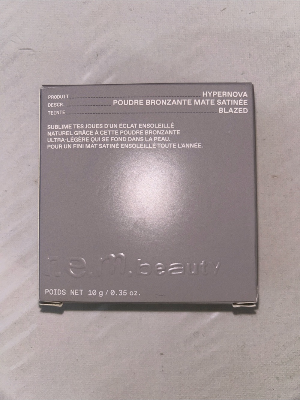 BNIB r.e.m. Beauty Hypernova Satin Matte Bronzer - Blazed